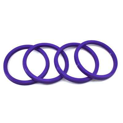Colore viola Sigilli a canna ad alta pressione Kit di sigillo a doppio olio / Kit di sigillo idraulico per rompitore di escavatori